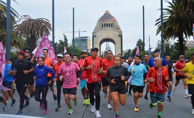 Participantes Maratón de la Ciudad de México