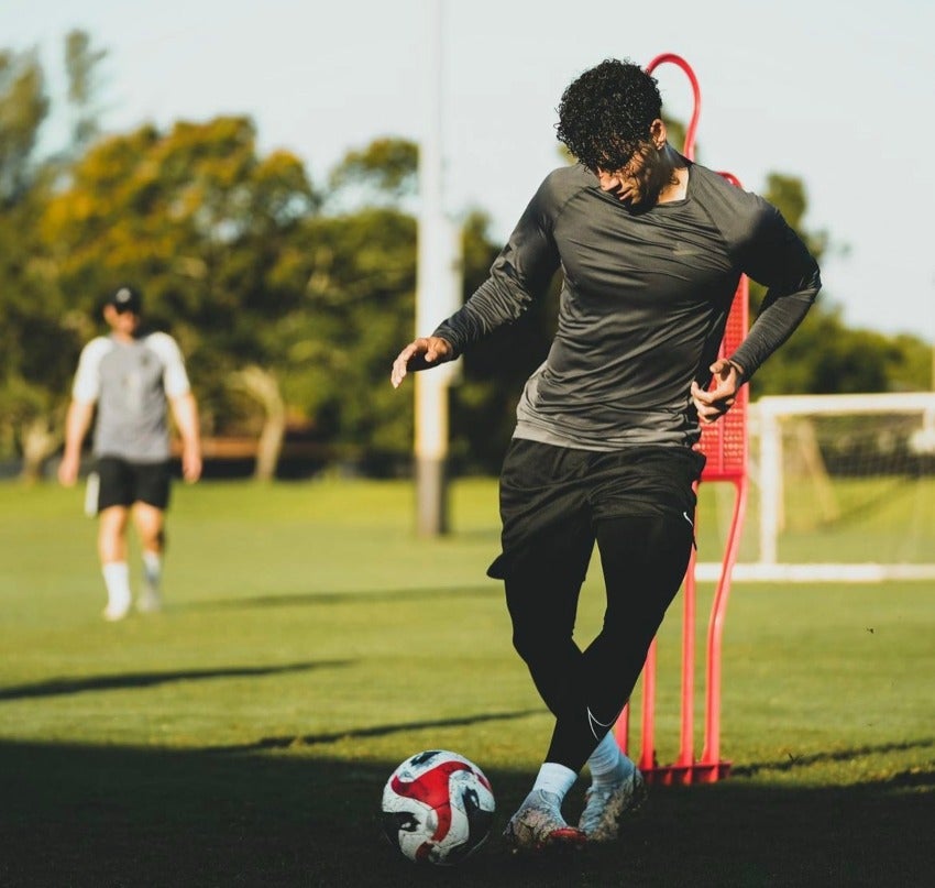 Jorge en entrenamiento personalizado