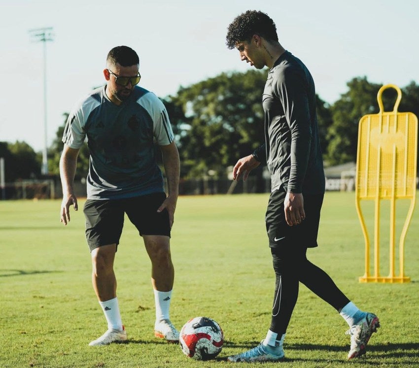 Sánchez Entrenando