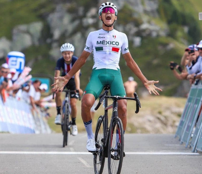 Isaac del Toro Romero ganador del Tour de l'Avenir