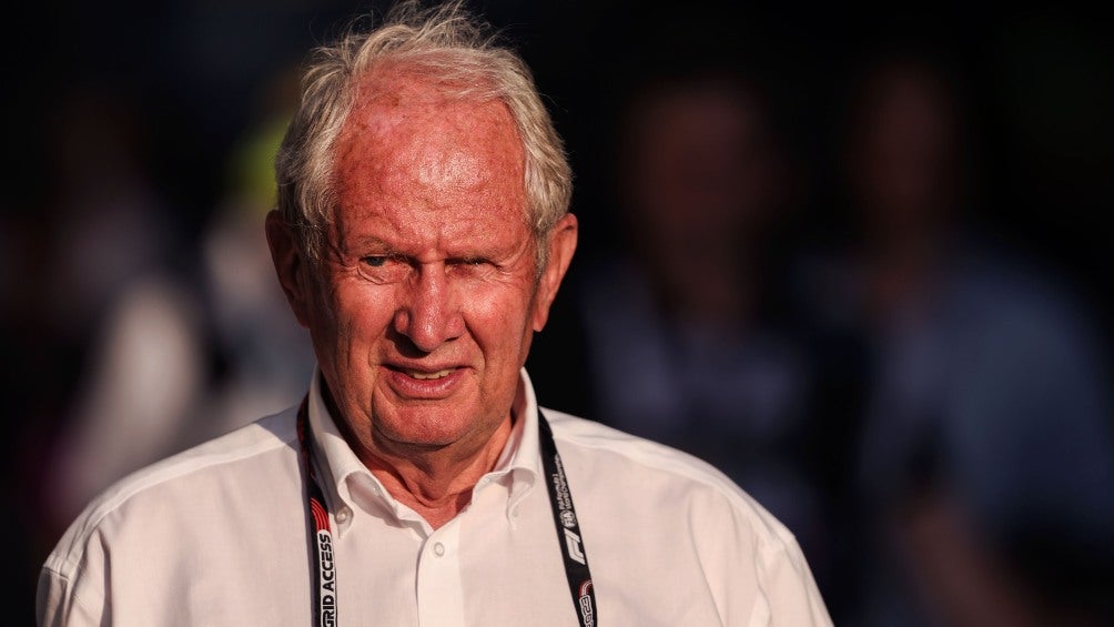 Helmut Marko asegura que 'Checo' Pérez tuvo suerte durante el Gran Premio de Países Bajos