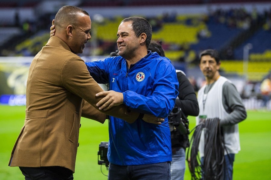 Rafael Dudamel con André Jardine