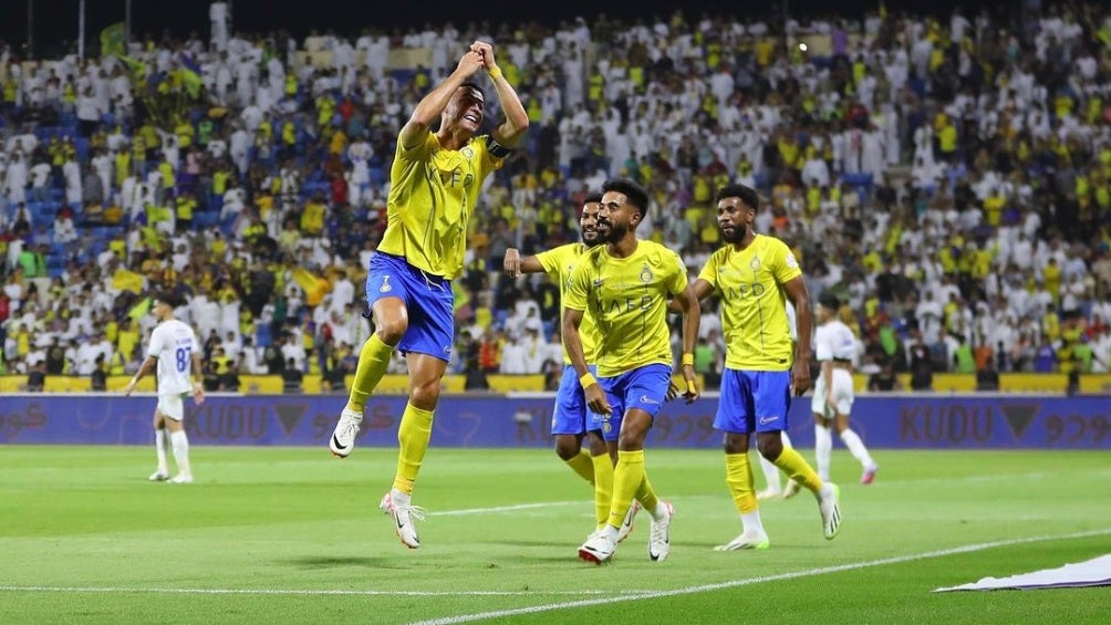 Cristiano Ronaldo jugando con el Al Nassr 