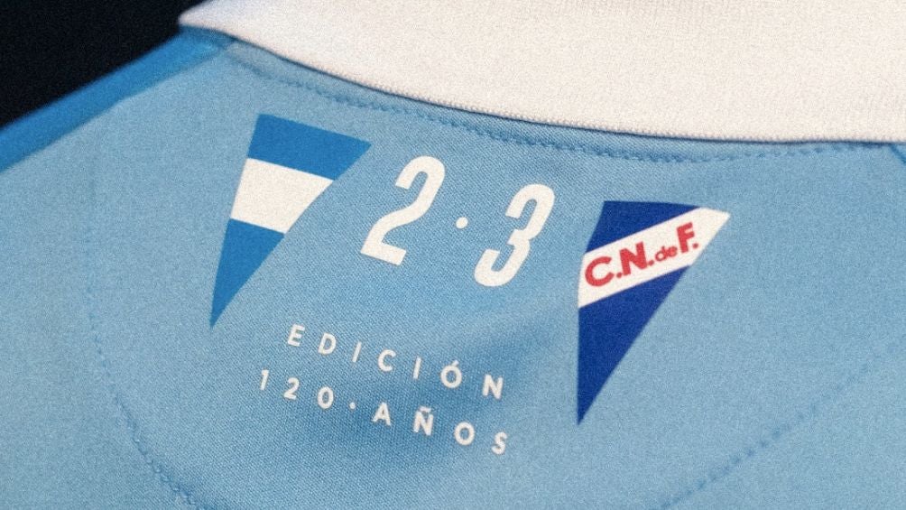 Detalles de la edición especial del jersey de Uruguay