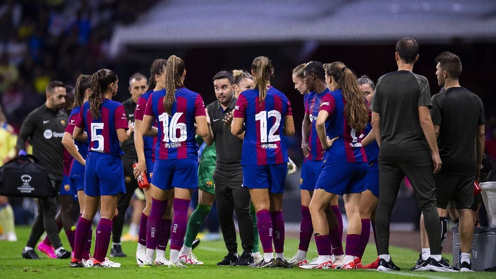 Barcelona derrotó al América en el Azteca