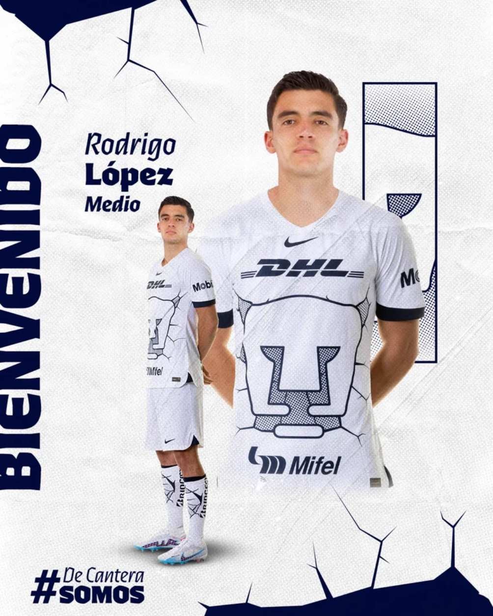 Pumas hizo oficial la llegada del joven mexicano