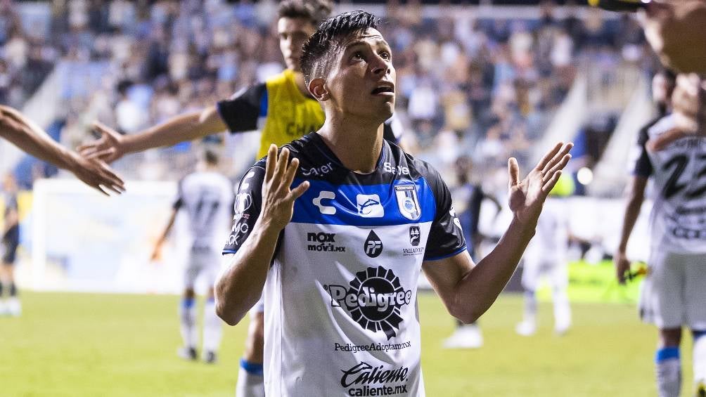 Ángel Sepúlveda celebra un gol