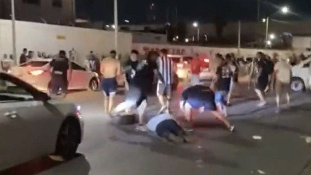 Pelea en las instalaciones del Gigante de Acero tras el Rayados vs Cruz Azul