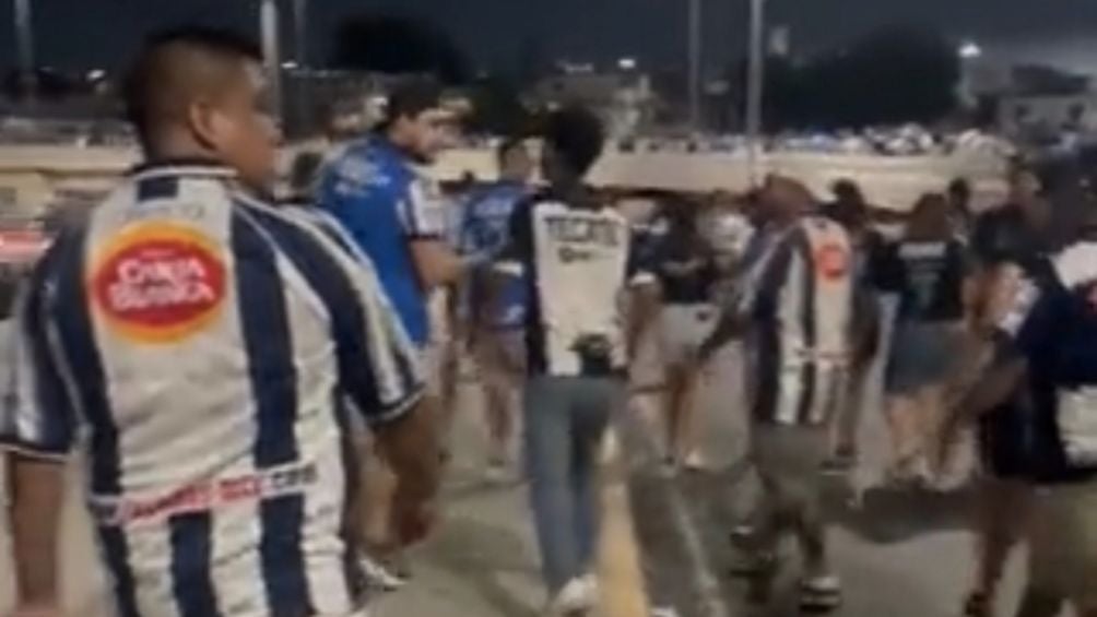 Pelea en las instalaciones del Gigante de Acero tras el Rayados vs Cruz Azul