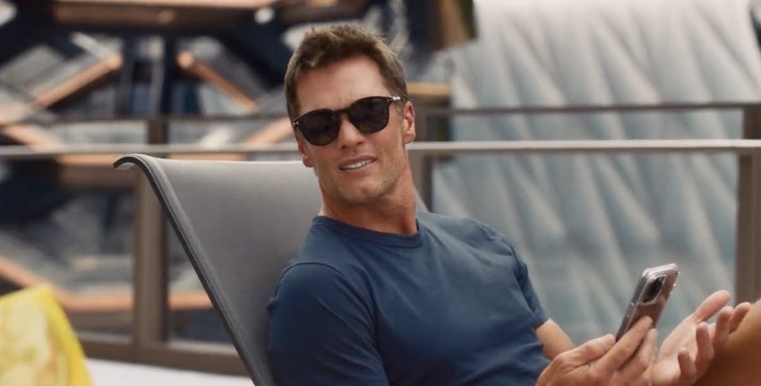 Brady en el comercial de la NFL