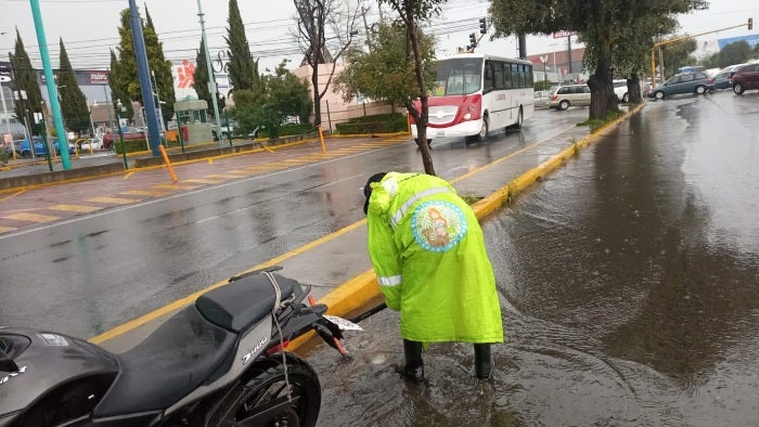 Inundaciones en el municipio de Metepec 