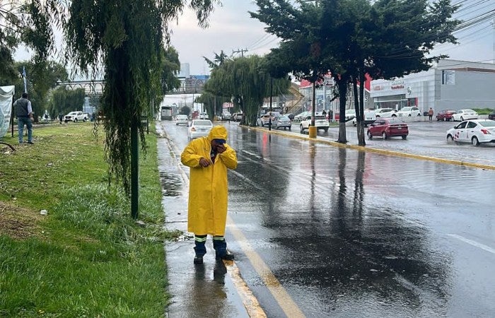 Inundaciones en el municipio de Metepec 