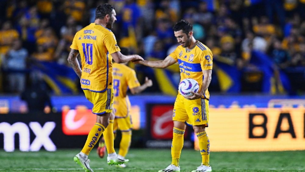 Gignac 'se aviva', ve el VAR y da por bueno gol de Tigres antes que el árbitro