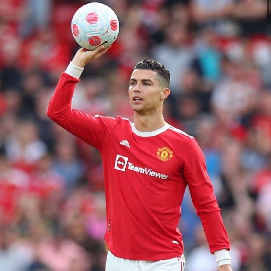 Cristiano Ronaldo con el Manchester United