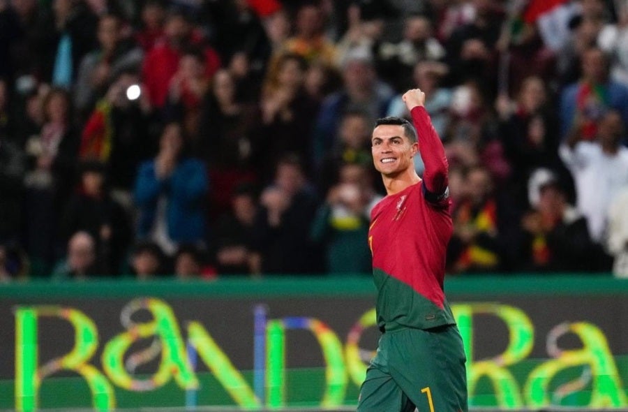 Cristiano Ronaldo con la Selección de Portugal