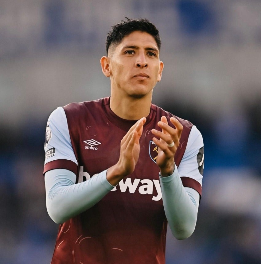 Edson con los Hammers 