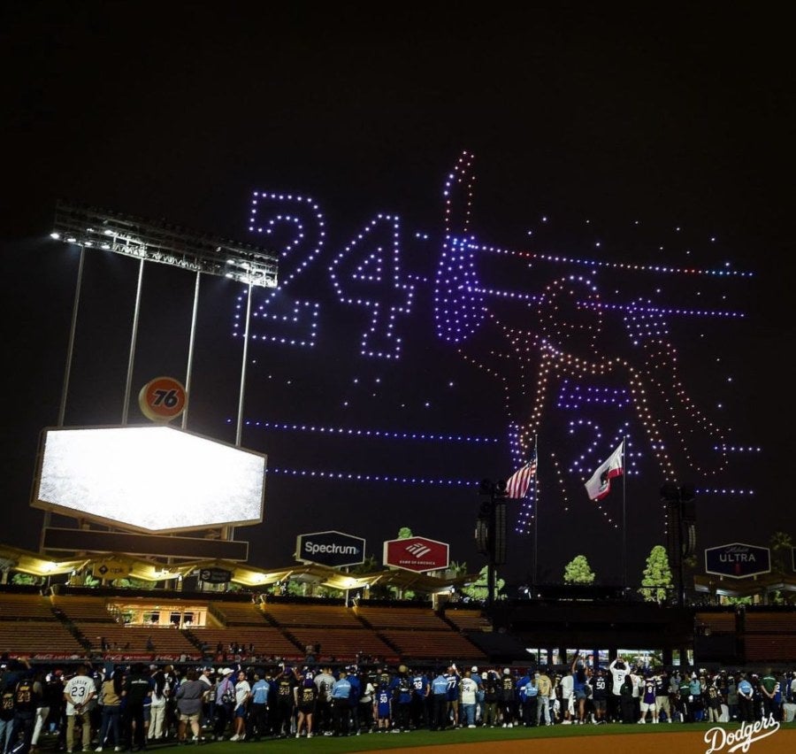 Noche de los Lakers  Los Dodgers de Los Angeles