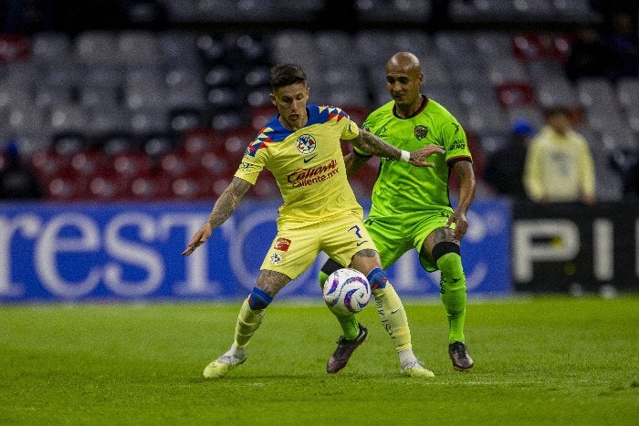 América enfrentando al FC Juárez