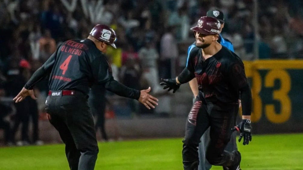 Los beisbolistas de Unión Laguna en partido frente a Tecolotes 