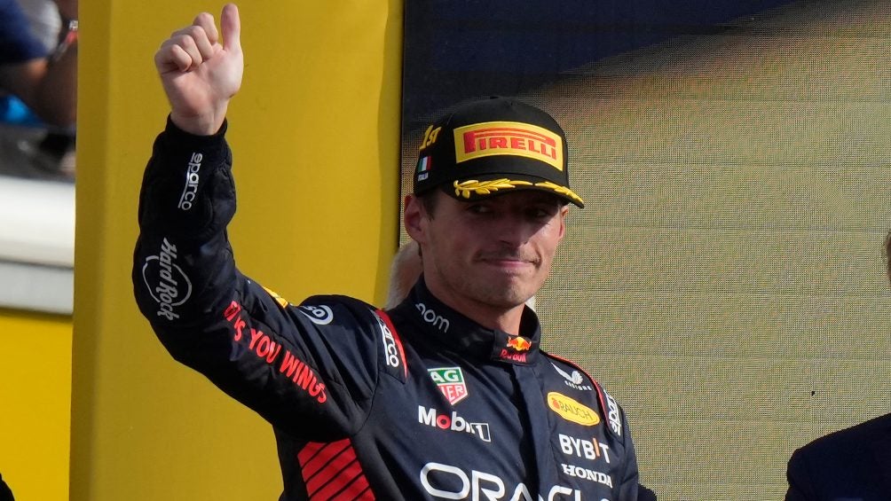 Verstappen tras ganar el GP de Italia