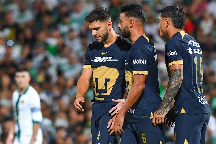 Pumas perdió 2-1 ante Santos