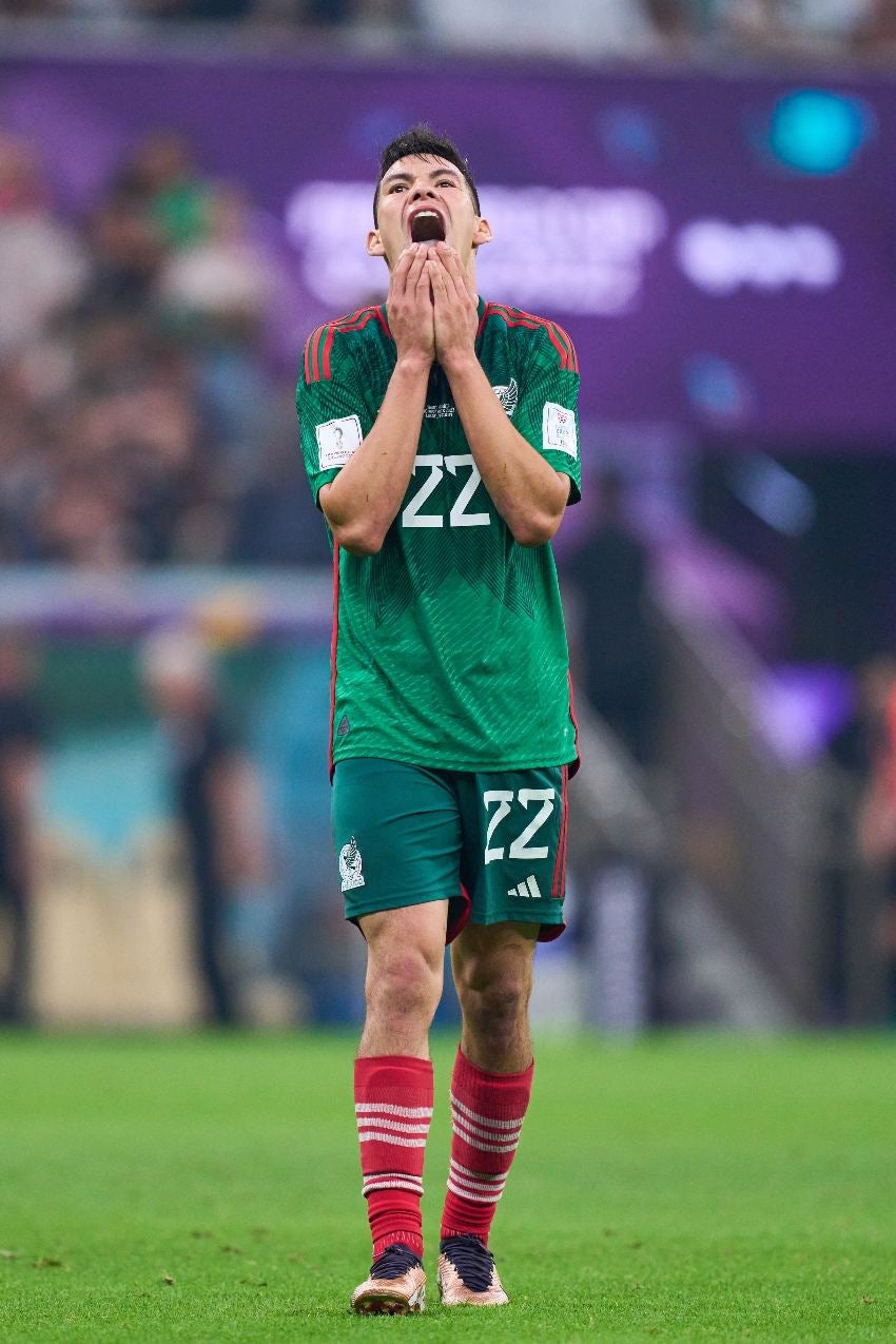 Chucky Lozano en Qatar 2022 con la Selección Mexicana