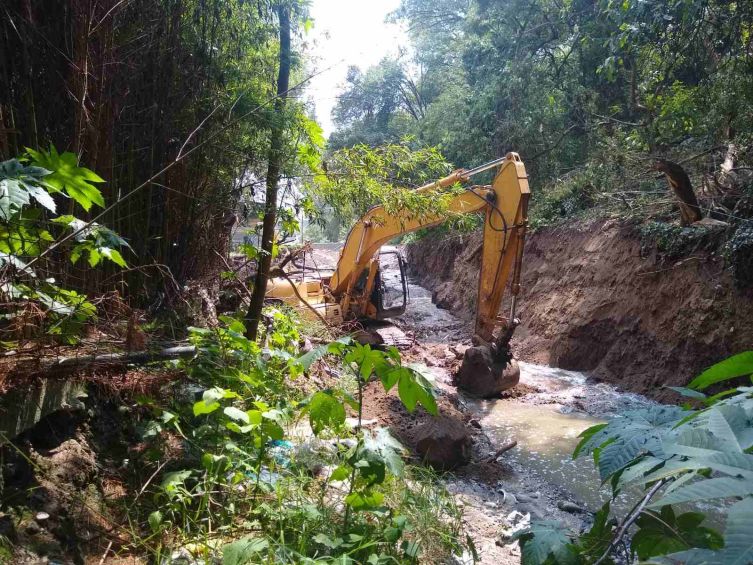 SACMEX combate afectaciones de las lluvias en la capital