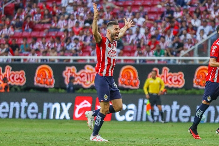 Antonio Briseño en el partido