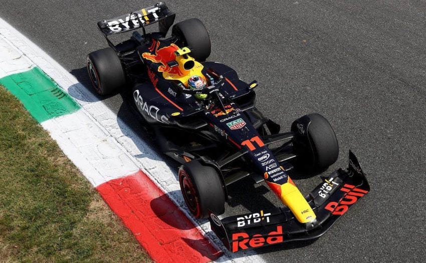 El monoplaza RB19 en el emparrillado 