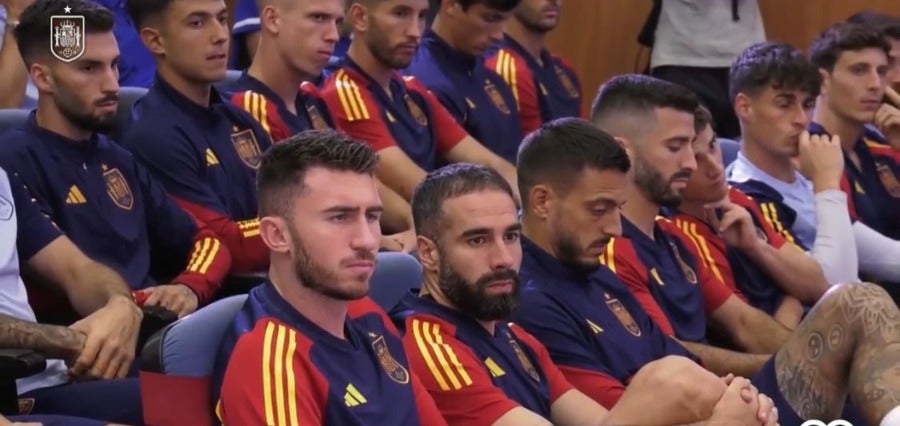 Jugadores de la Selección Española