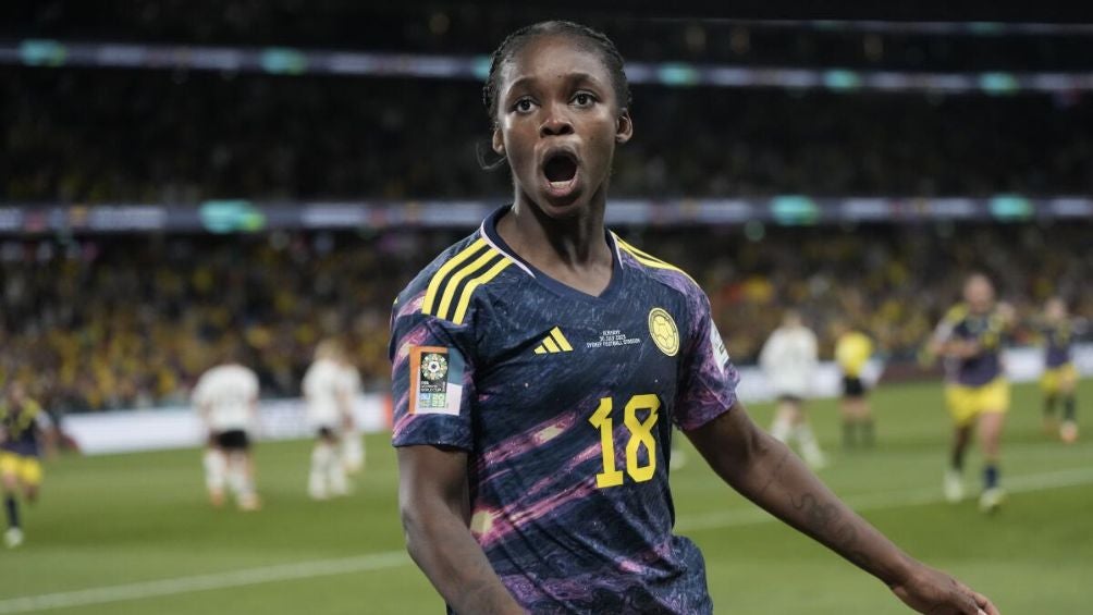 Linda Caicedo con la selección colombiana