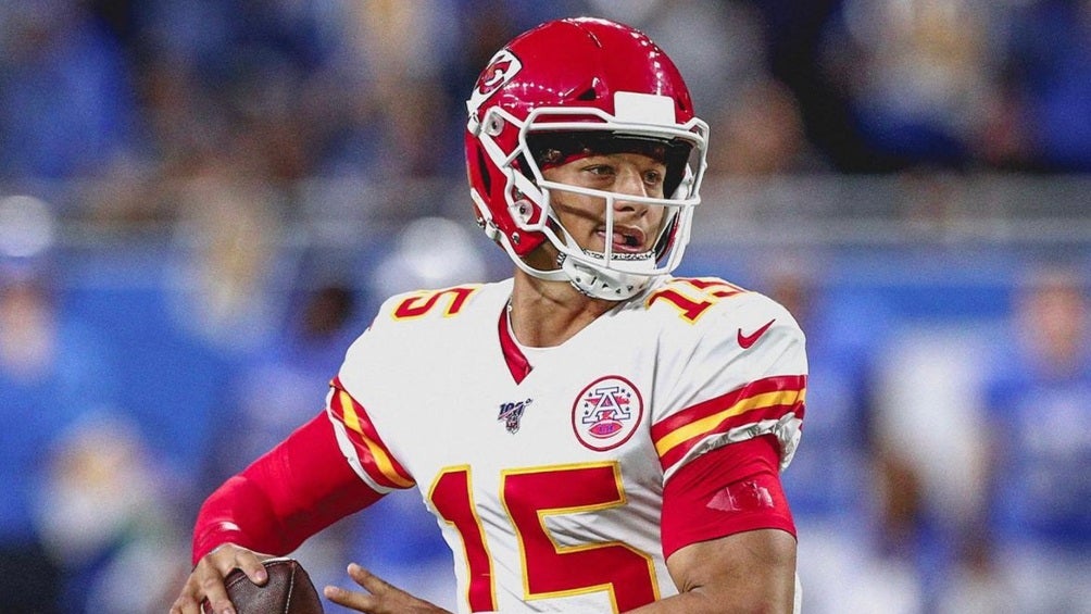 Mahomes en partido 