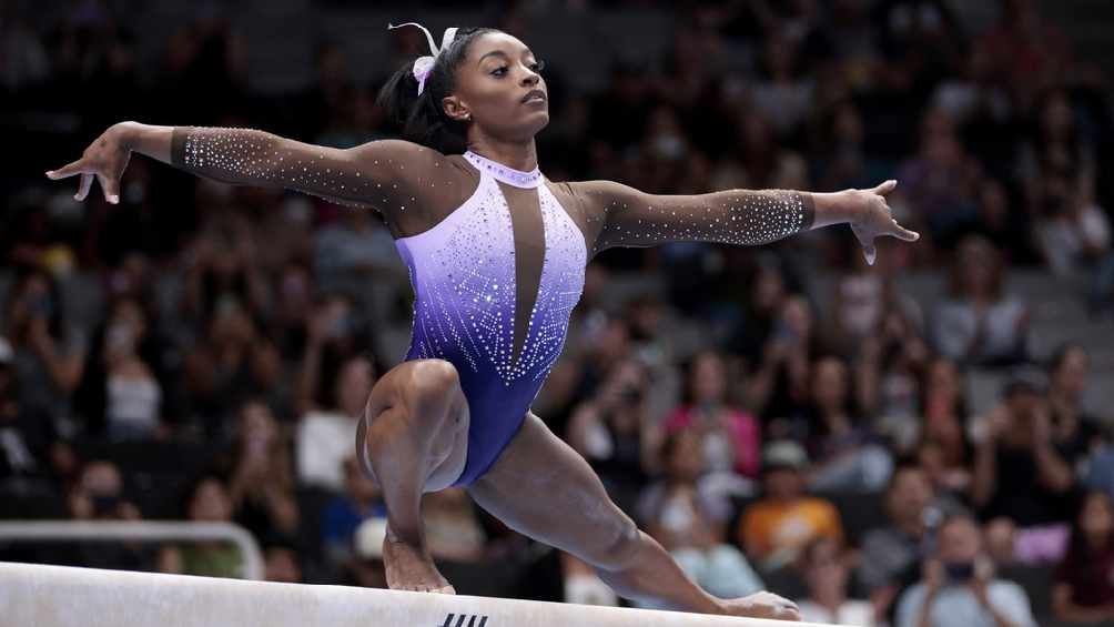 Biles hizo historia en agosto