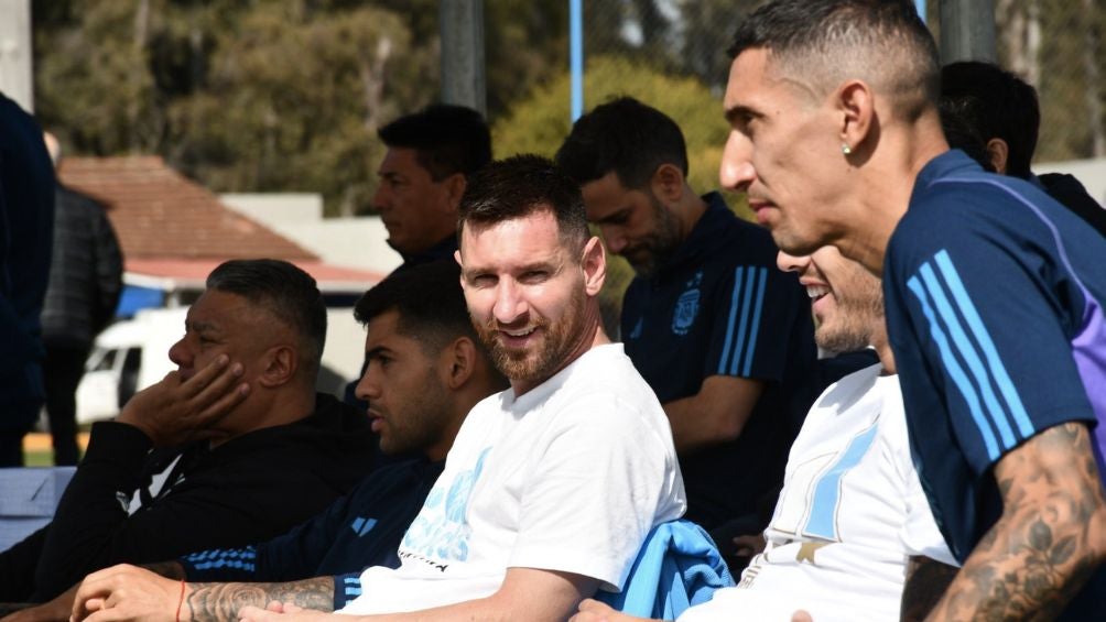 El argentino en la concentración de la Selección Albiceleste