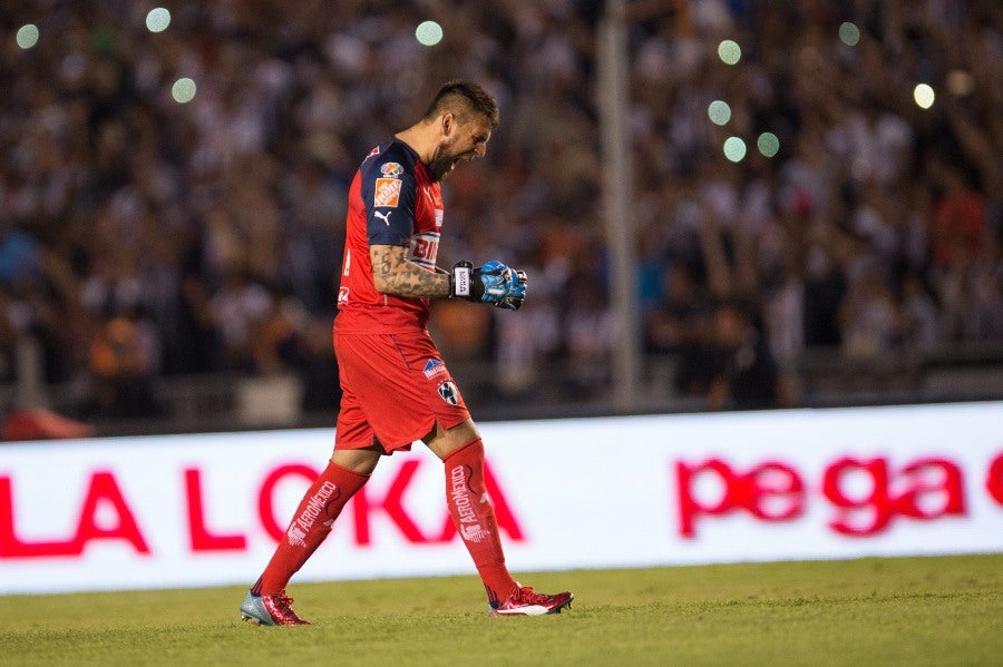 Jonathan Orozco en su primera etapa con Rayados de Monterrey