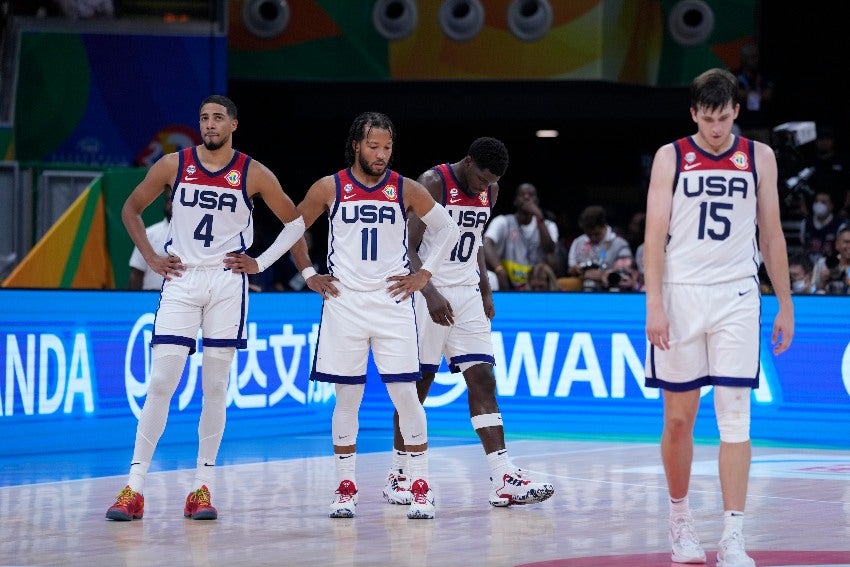 Estados Unidos se va del Mundial de Basquetbol sin medalla