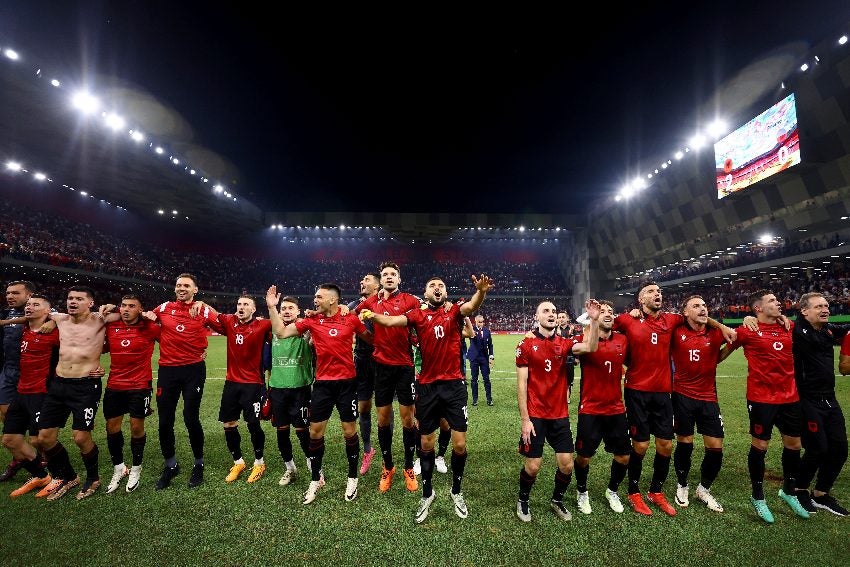 Albania venció a Polonia