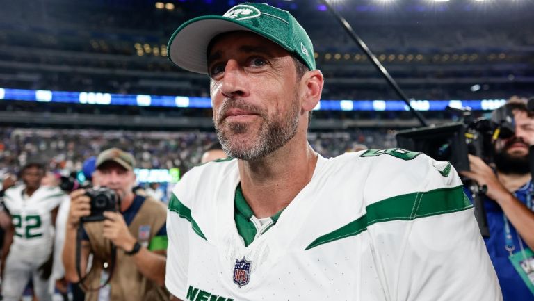 Aaron Rodgers debutará con los Jets