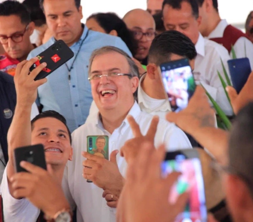 Marcelo Ebrard como aspirante a la candidatura presidencial en 2024