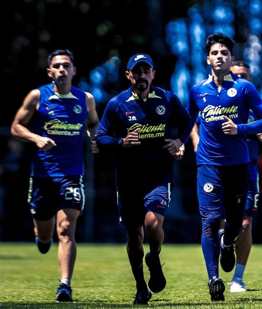 Los futbolistas del América 