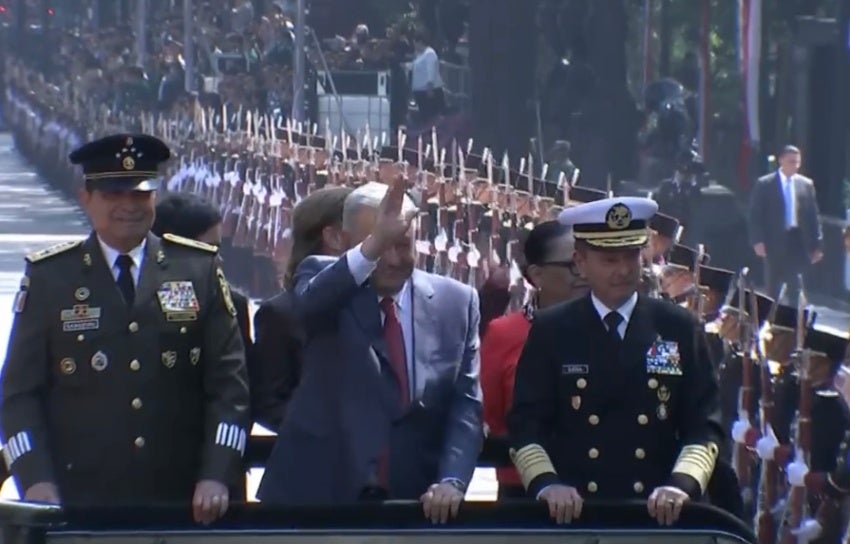 El presidente de México Andrés Manuel 