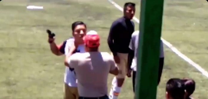 La violencia se apoderó del futbol en Toluca