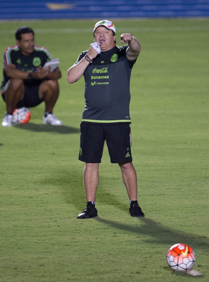 Miguel Herrera con la Selección Mexicana