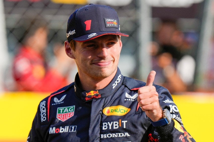 Verstappen en el GP de Italia