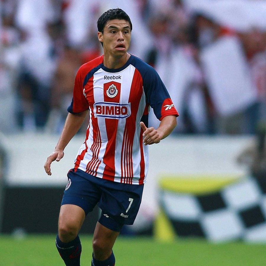 Gonzalo Pineda en su paso por las Chivas