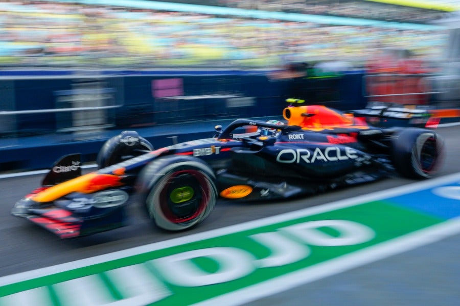 RB19 en el Gran Premio de Singapur