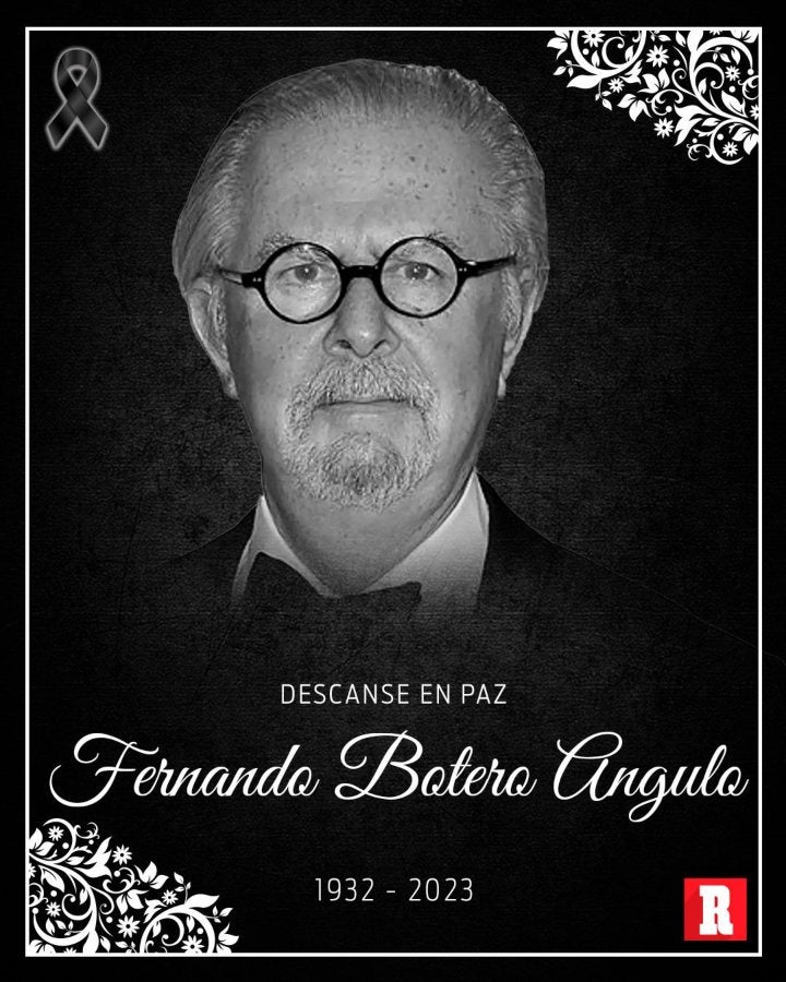 Fernando Botero muere a los 91 años de edad