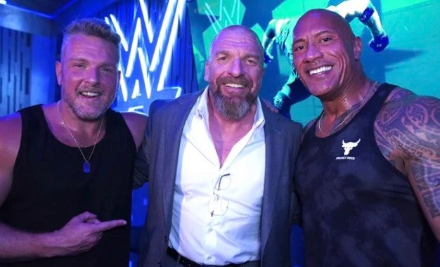 The Rock convivió con Triple H