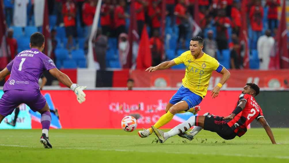 Cristiano metió gol