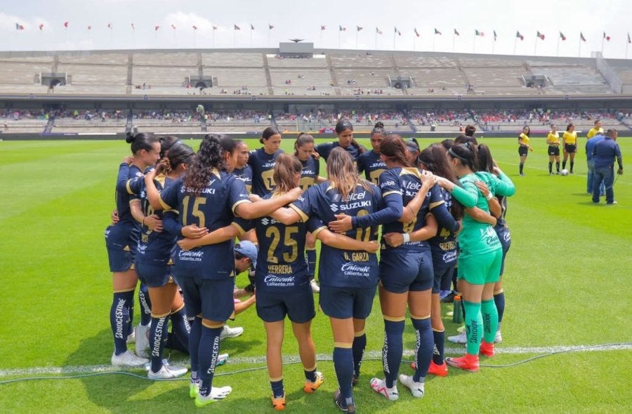 Pumas Femenil goleó 5-1 a Toluca en CU